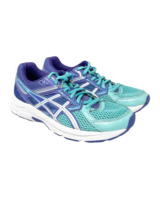 Asics Women's Size 8.5 Turquoise / Purple Acai Gel Contend 3 Running Sneakers