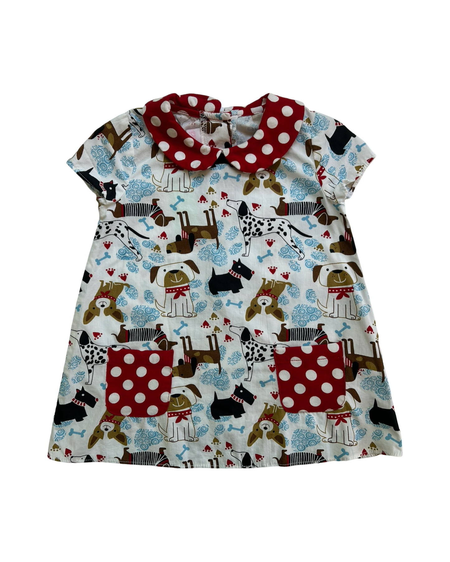 24M Baby Girl Bonnie Baby Dog Dress