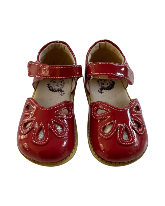 6C Toddler Girl Livie & Luca Petal Shoes