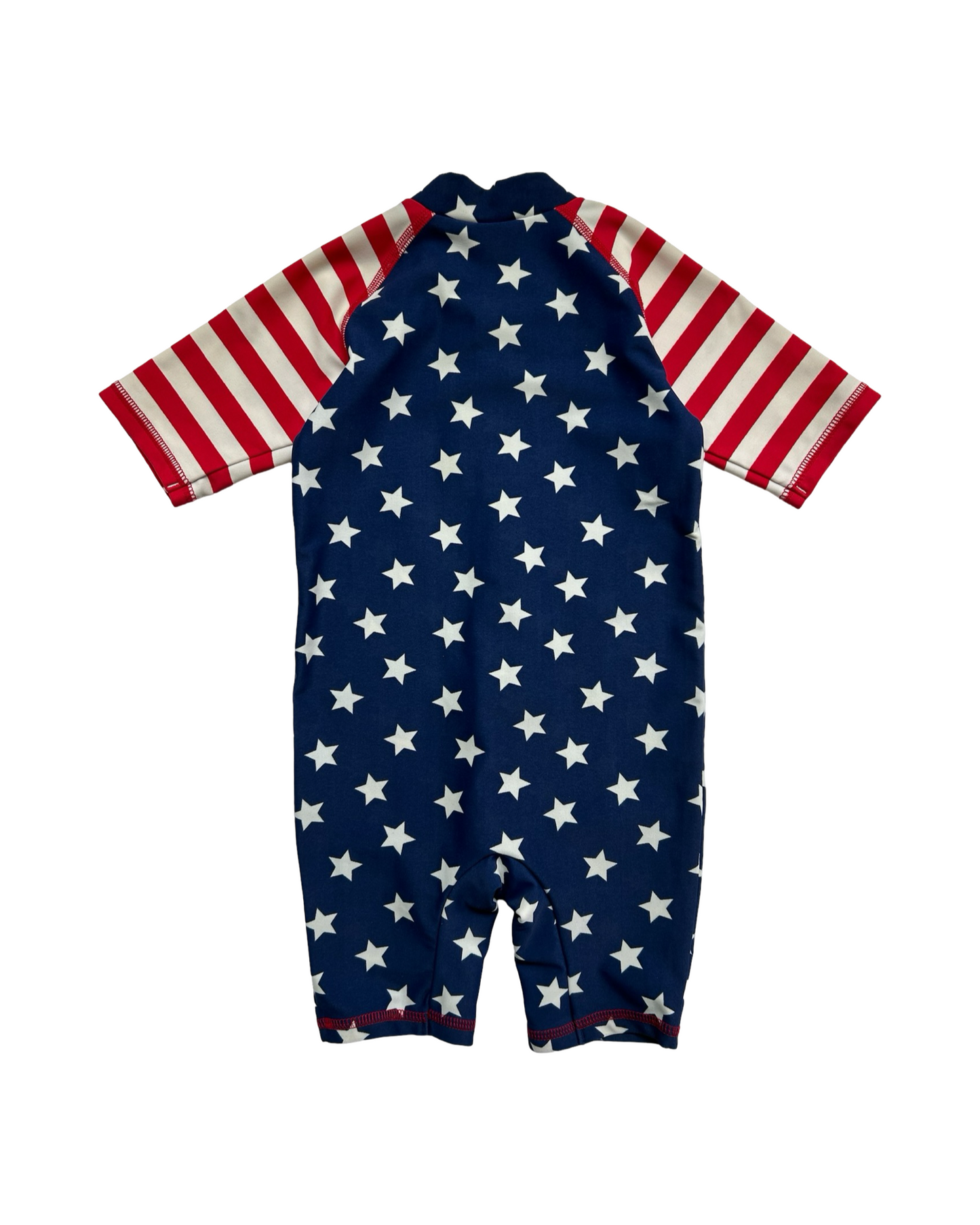 6M-12M Baby Boy Baby Boden Patriotic American Rash Guard Swim Suit