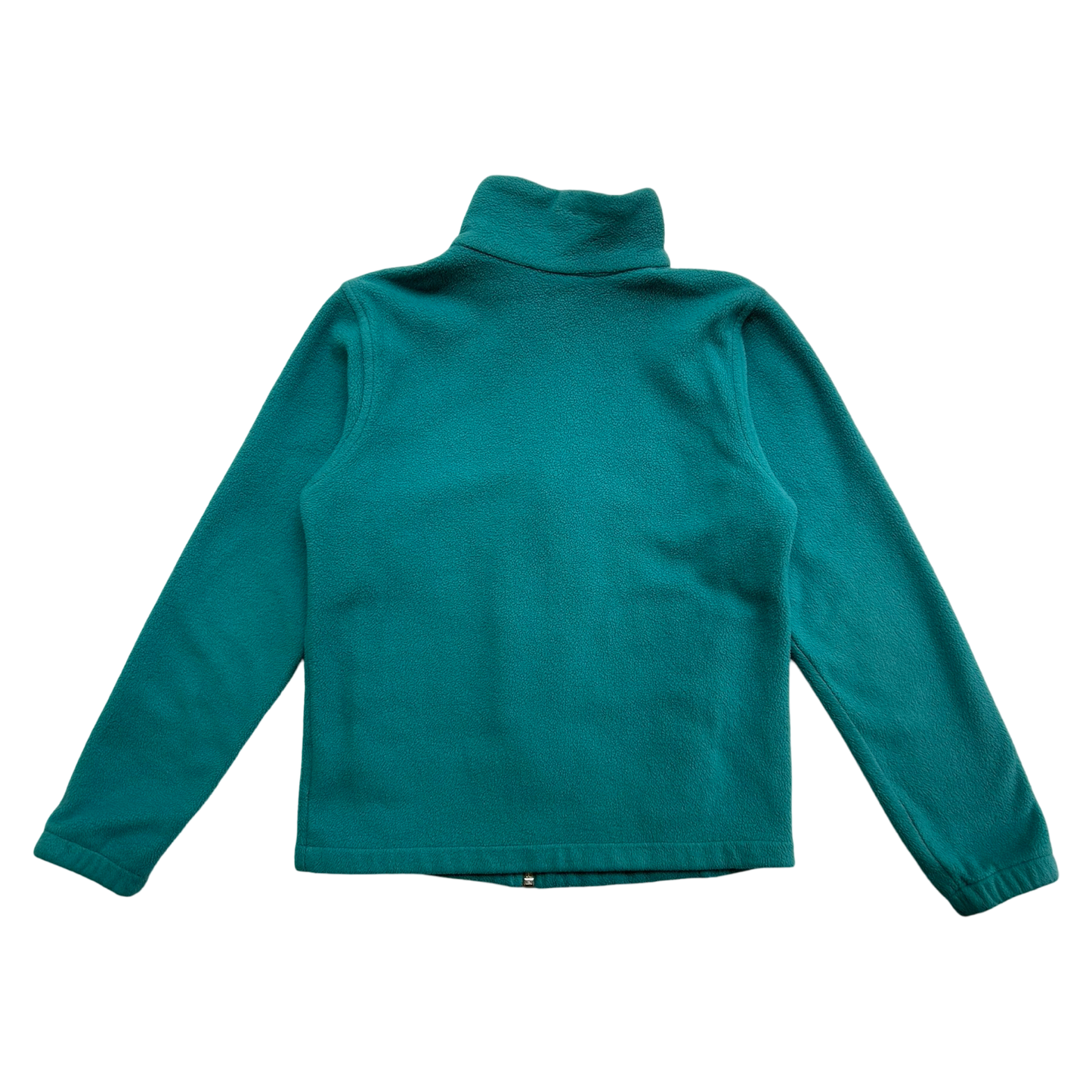 8Y Youth Girls Teal Columbia Fleece Zippered Coat Jacket