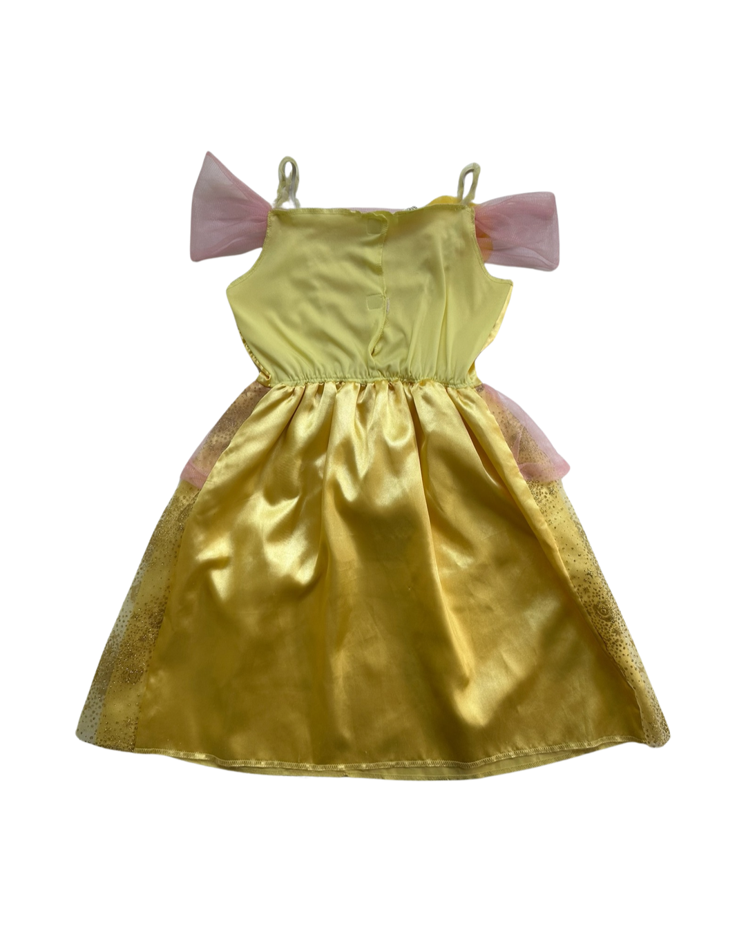 4T / 5T / 6/6x Toddler Girl Disney Beauty & The Beast Belle Yellow Princess Dress Up Costume