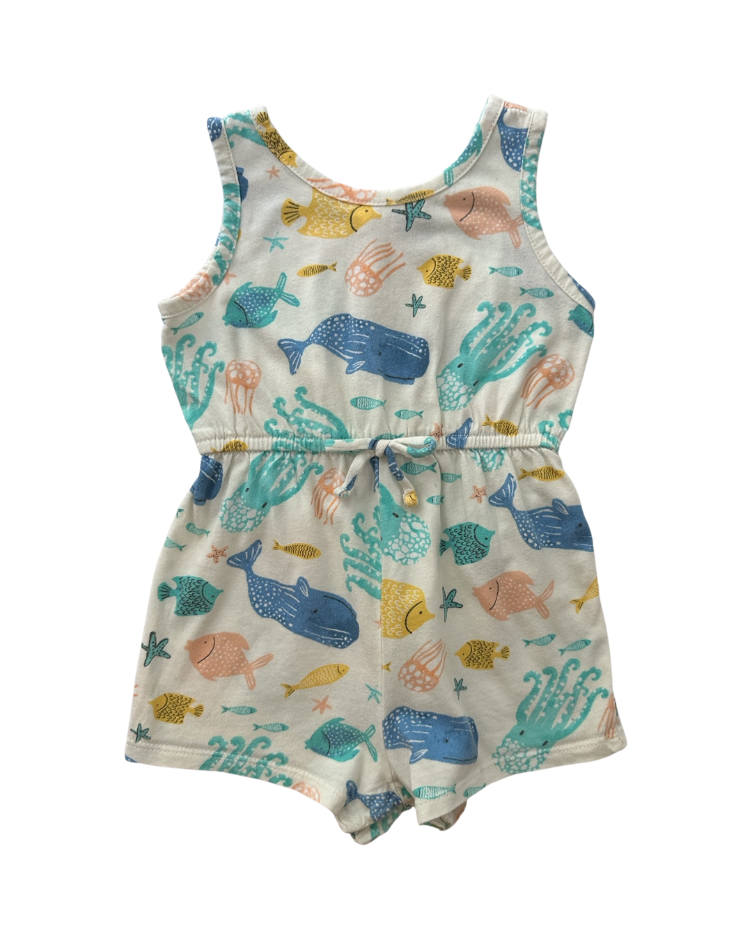 18-24M Baby Girl Old Navy Sea Life Romper