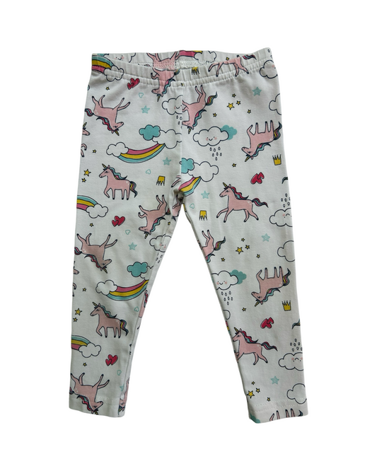 12M Baby Girl Carters Unicorn Leggings