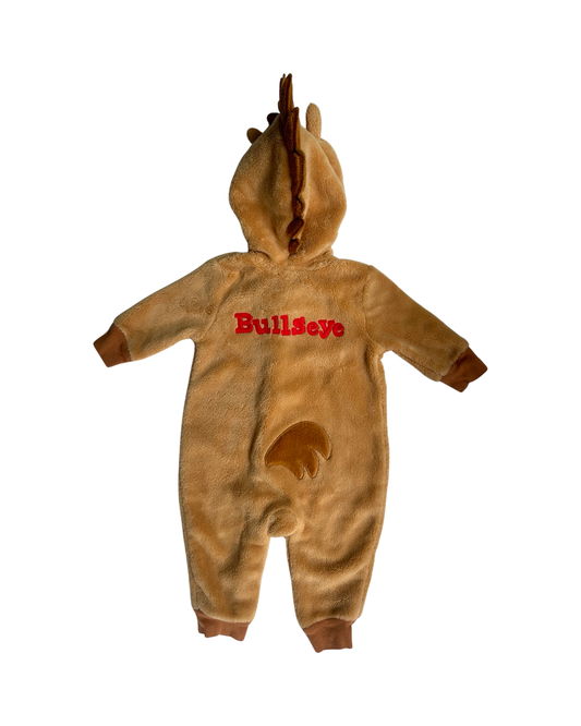 3-6M Baby Boy / Girl Disney Toy Story Brown Bullseye Horse Onesie Costume