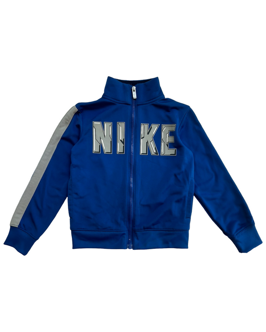 4T Toddler Boy Blue Nike Long Sleeve Zip Up Active Track Jacket