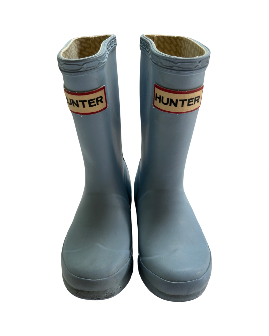 9C Toddler Girl 8C Boys Carolina Light Blue Hunter Rain Boots