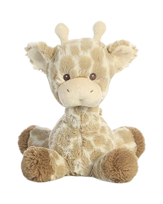 Aurora World Ebba LOPPY GIRAFFE RATTLE Plush 11" Baby Stuffed Animal Lovey