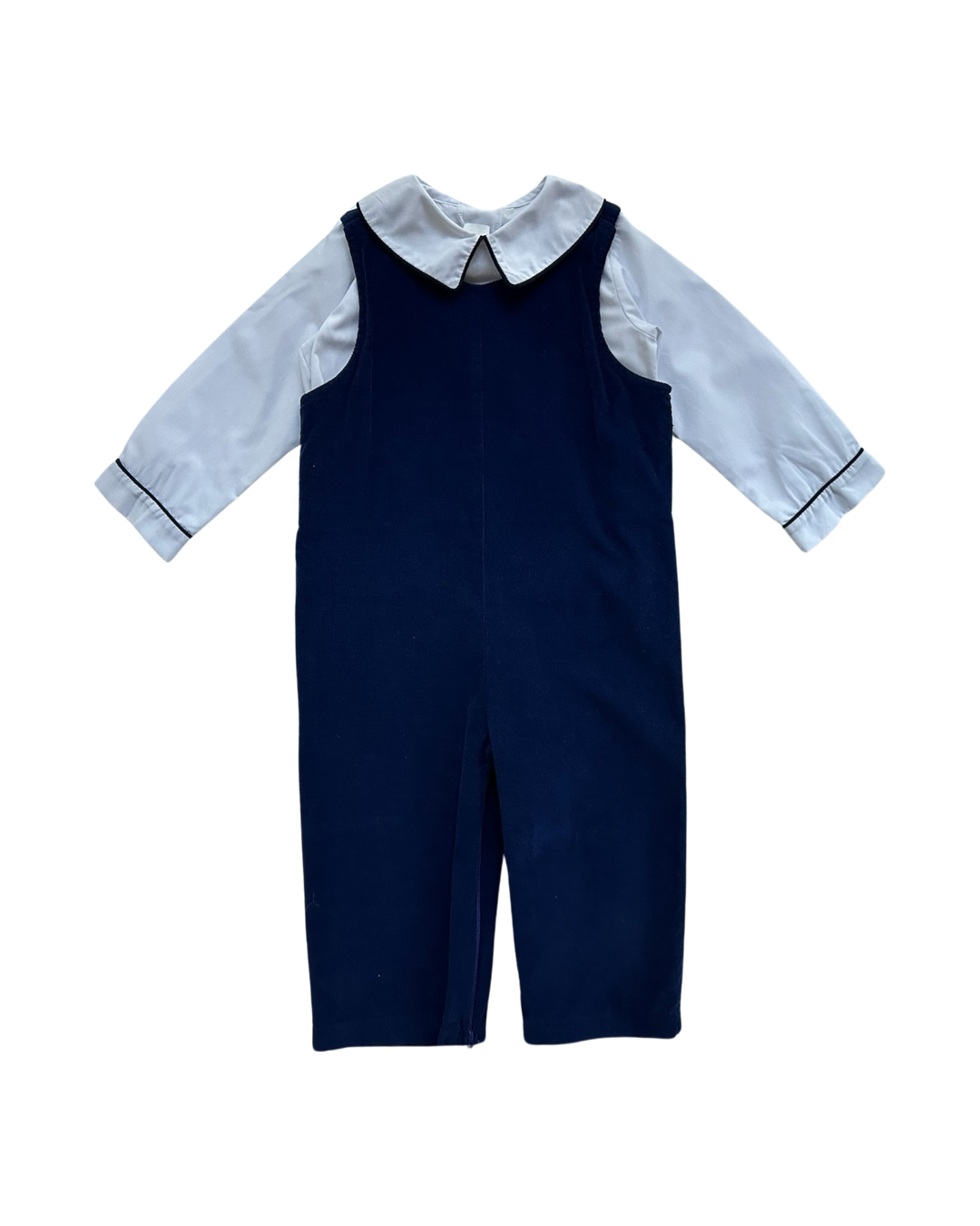 3T Toddler Boy Boutique Shower Me With Love Navy Corduroy Longall and Shirt