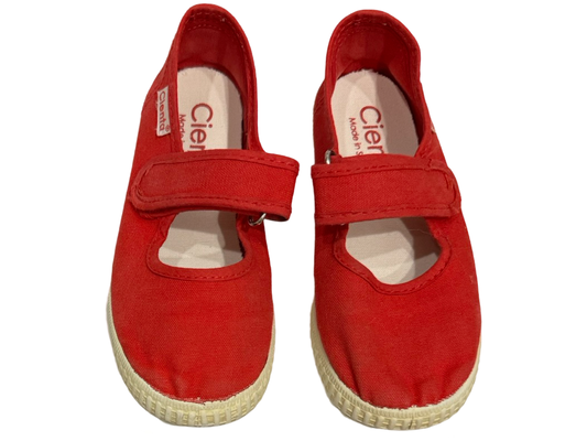 9C Toddler Girl Red Mary Jane Cientas size 27 / 9.5C