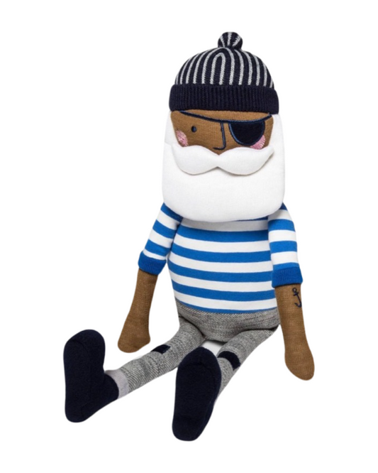 Pillowfort 22" Pirate Captain Figural Knit Throw Pillow Plush Doll Toy