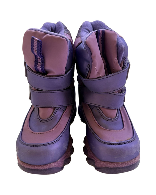 10C Toddler Girl Purple Snow Boots