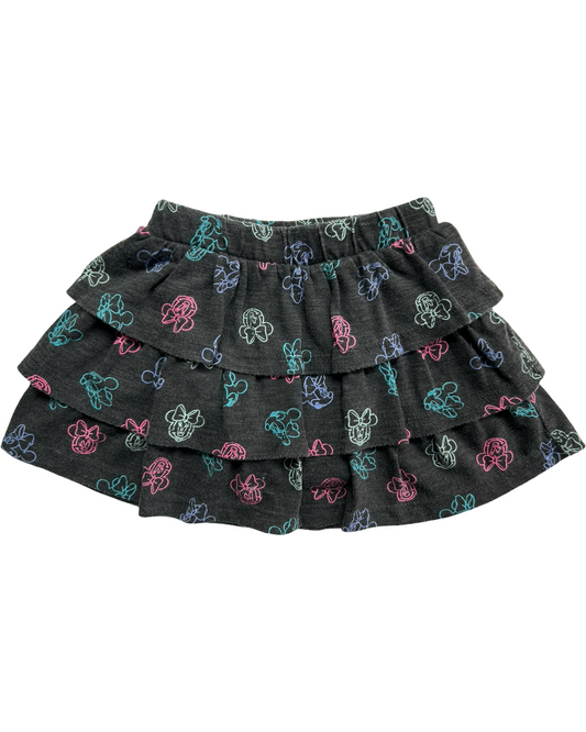 18M Baby Girl Gray Disney Minnie Mouse Skort Skirt