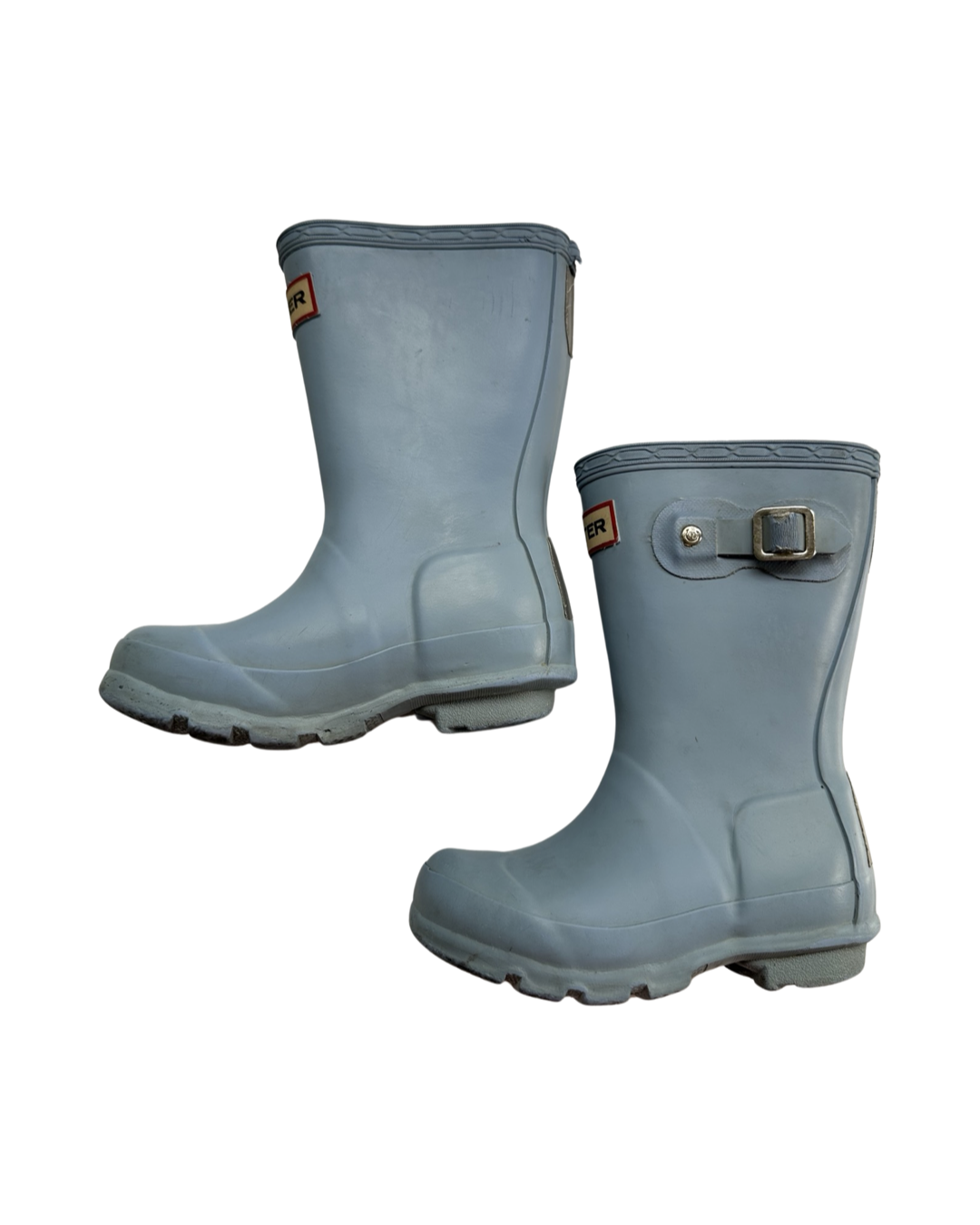 9C Toddler Girl 8C Boys Carolina Light Blue Hunter Rain Boots