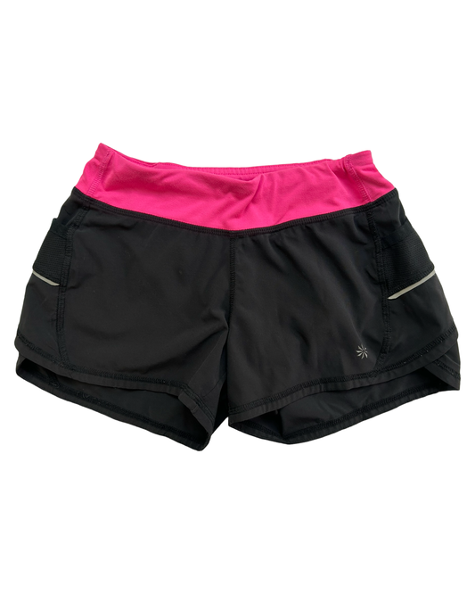 Small 7Y Youth Girls Size 7 Small Athleta Girl Black Athletic Shorts