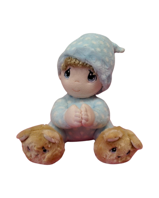 Precious Moments Praying Boy Plush Aurora Gift Of Love Recites Prayer