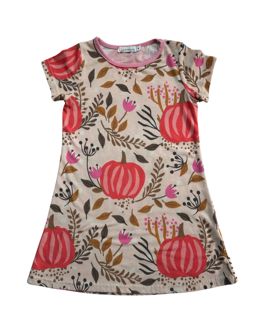 4T Toddler Girl Sunshine Swing Pumpkin Dress