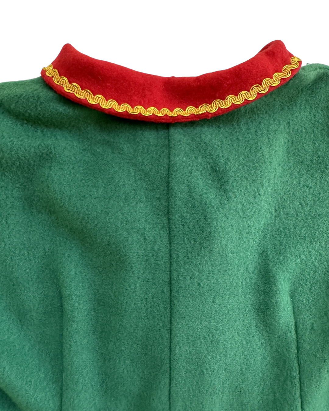 10/12Y Youth Girls Green Christmas Elf Dress Costume