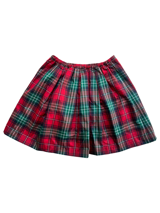 5T Toddler Girl Hartstrings Tartan Plaid Christmas Skirt