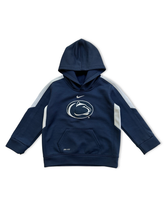 3T Toddler Boy / Girl Nike Dri-Fit Penn State Nittany Lion Navy Hoodie Sweatshirt