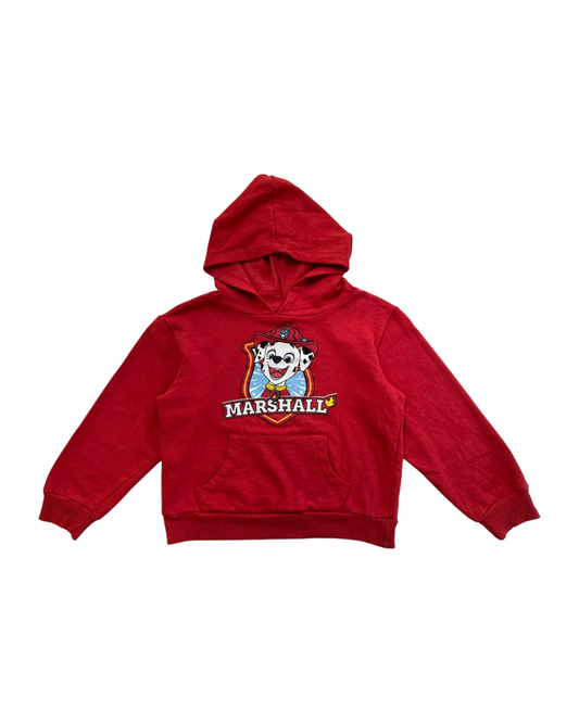 5T Toddler Boy Nickelodeon Paw Patrol Marshall Red Hoodie Sweatshirt