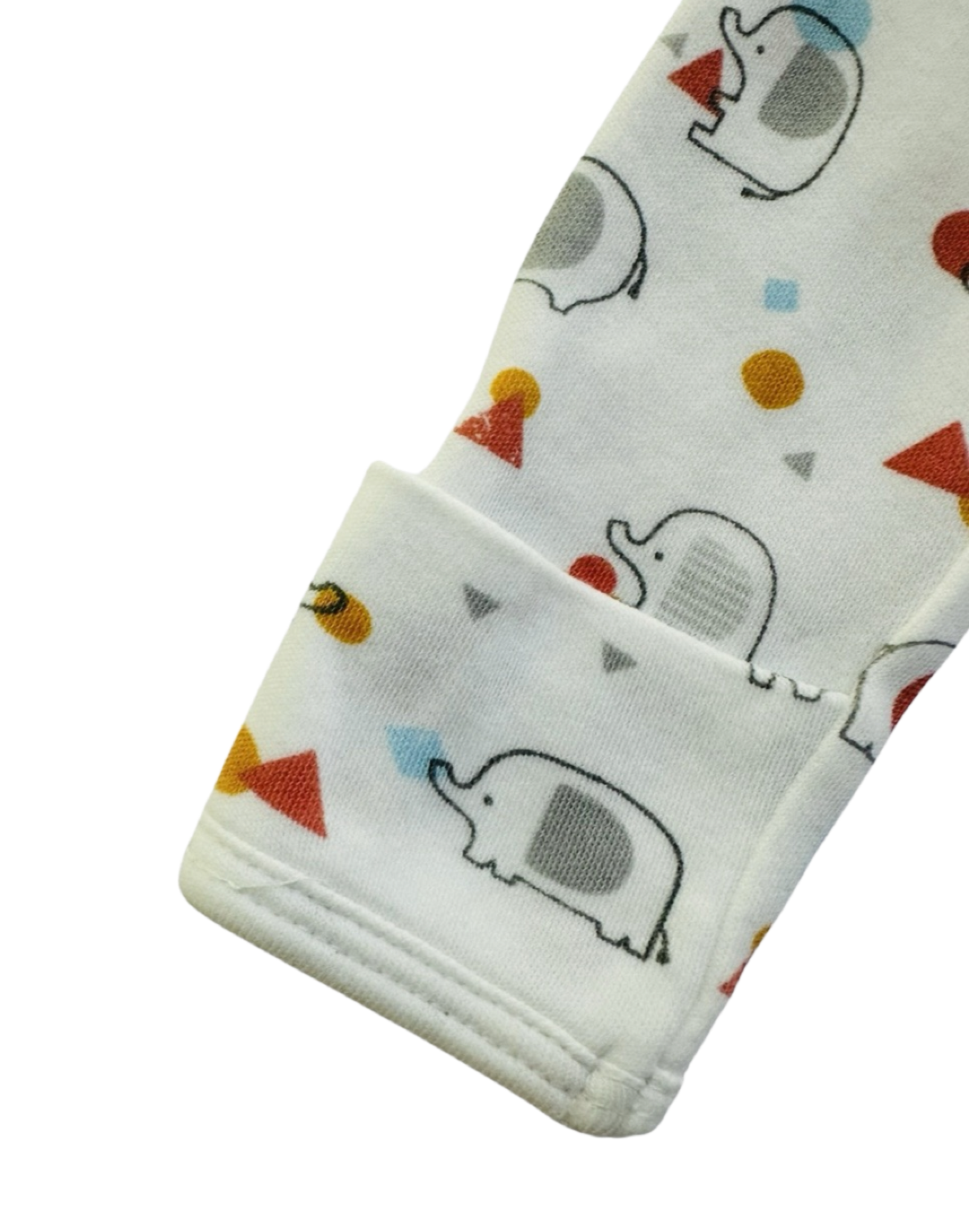 Newborn Baby Boy / Girl E=MC2 Magnetic Elephant Sleeper PJs