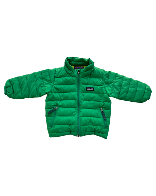 Baby Boy / Girl 6M Green Down Sweater Puffer Jacket Coat