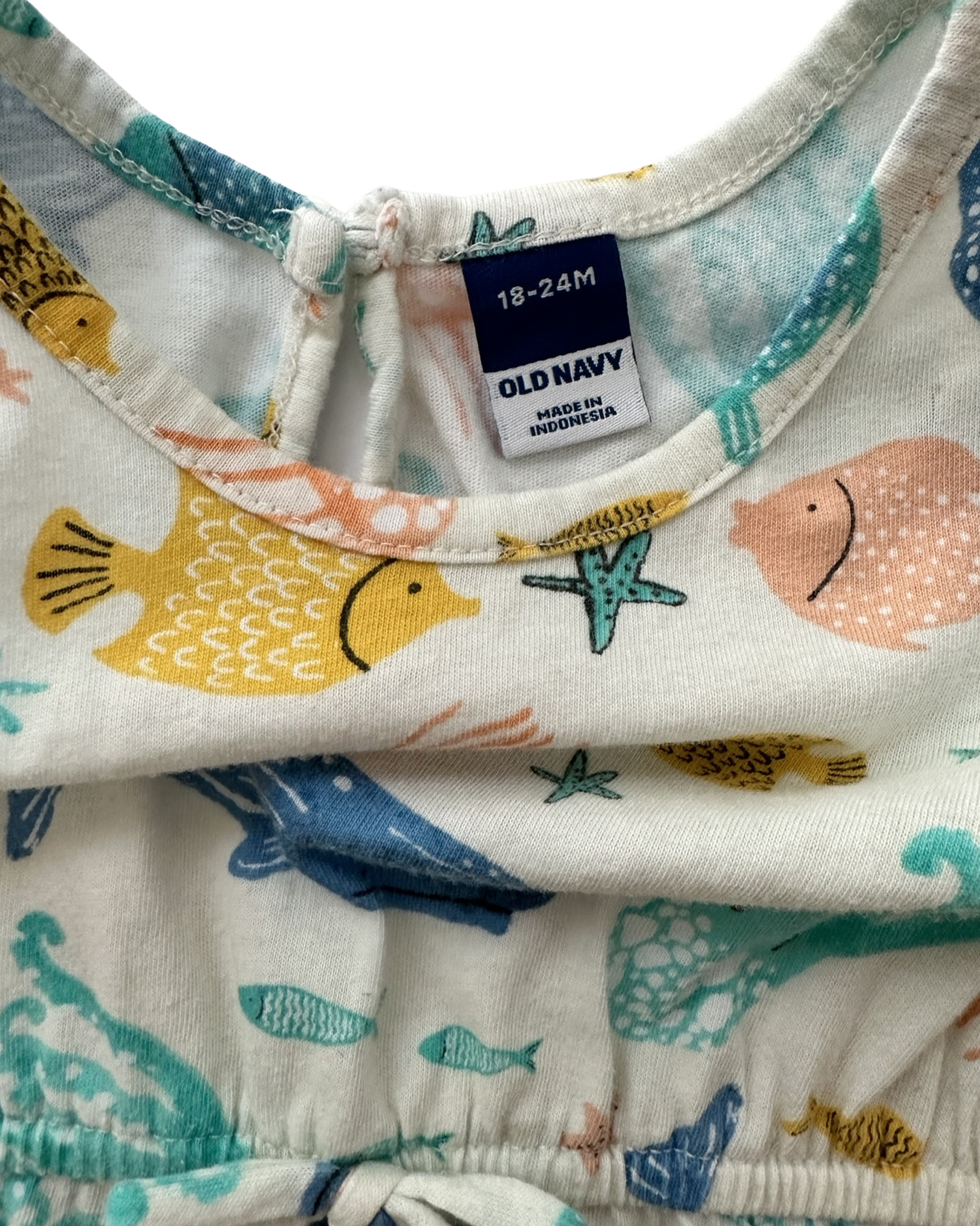 18-24M Baby Girl Old Navy Sea Life Romper