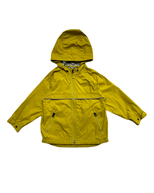 4T Toddler Boy Baby Gap Yellow Windbreaker / Raincoat Jacket