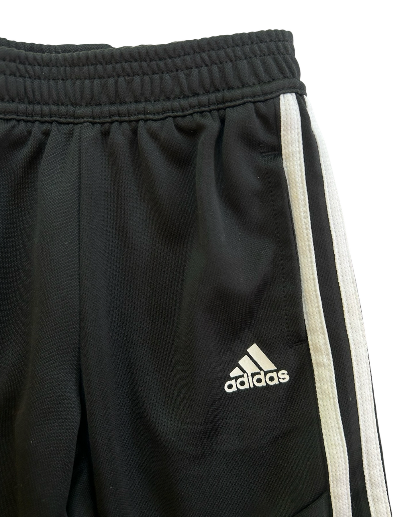 4T Toddler Boy / Girl Black Adidas Athletic Jogger / Track Suit Set