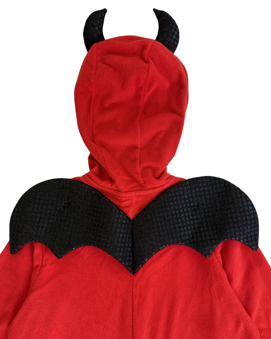 Adult Women Size Small Xhilaration Red Devil Fleece Onesie Sleepwear Costume