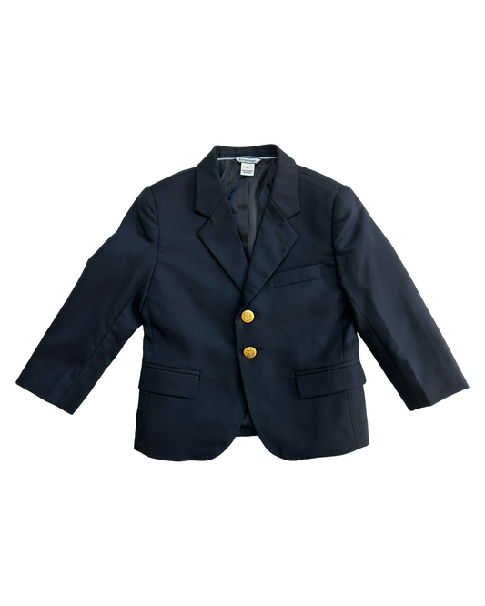 3T Toddler Boy Hartstrings Navy Sports Coat Blazer