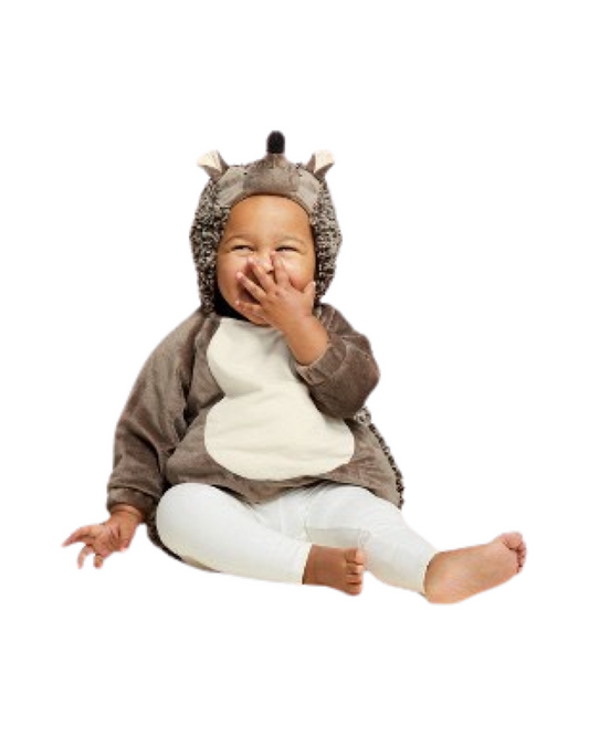 6M-12M Baby Boy / Girl Hyde & EEK Infant Plush Hedgehog Costume