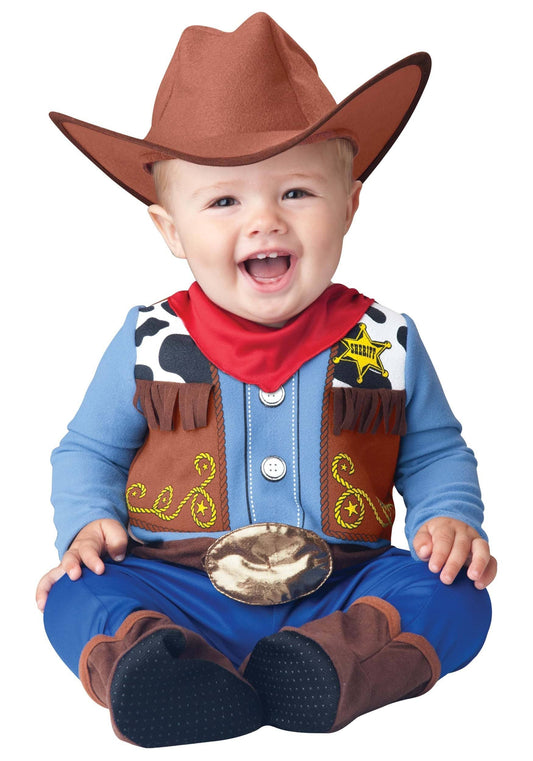 18-24M InCharacter Medium Baby Boy Wee Wrangler Sheriff Cowboy Costume