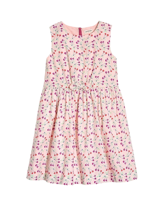 5T Toddler Girl Crewcuts Pink Cherry Dress