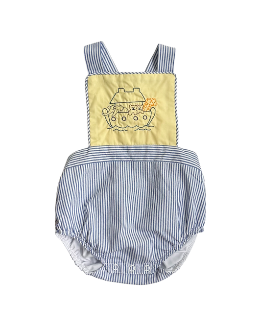 12M-18M Baby Boy Beaufort Bonnet Company Noah’s Ark Bubble