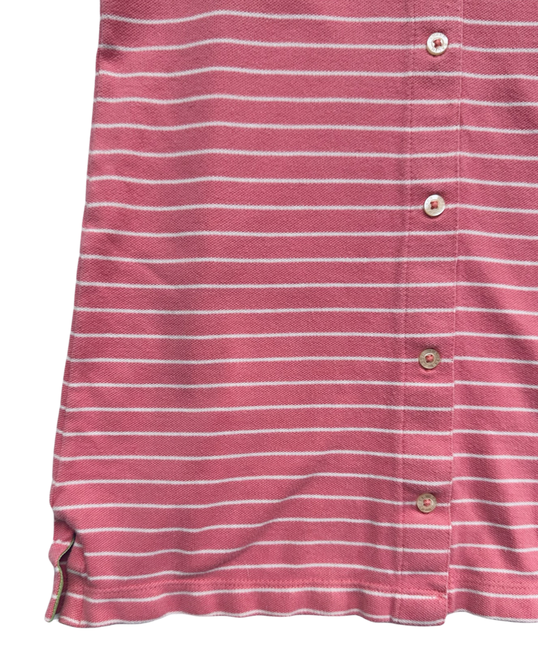 6x Girls Ralph Lauren Pink / White Striped Polo Dress