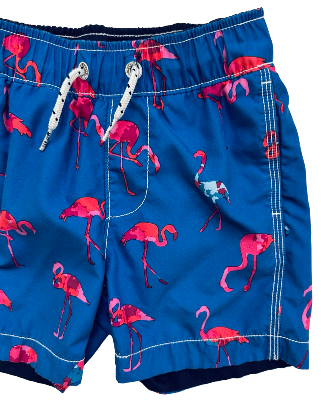 4T Toddler / 5T Toddler Boy Gap Kids Blue Flamingo Swim Shorts Trunks