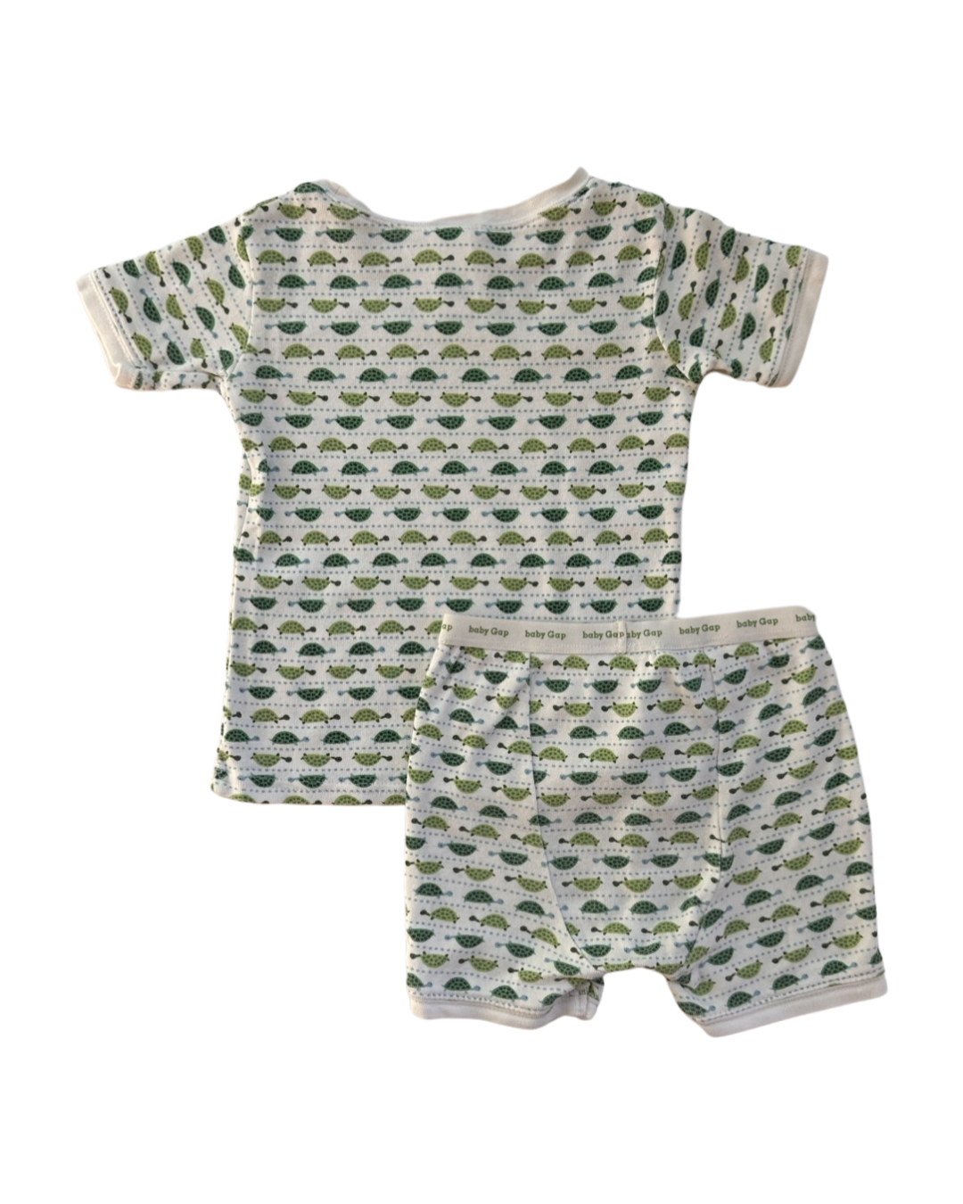 18M-24M Baby Boy / Girl Baby Gap Turtle PJs Short Set