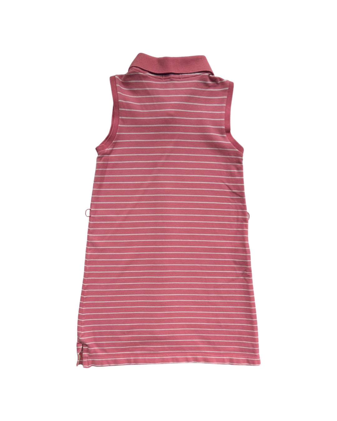 6x Girls Ralph Lauren Pink / White Striped Polo Dress