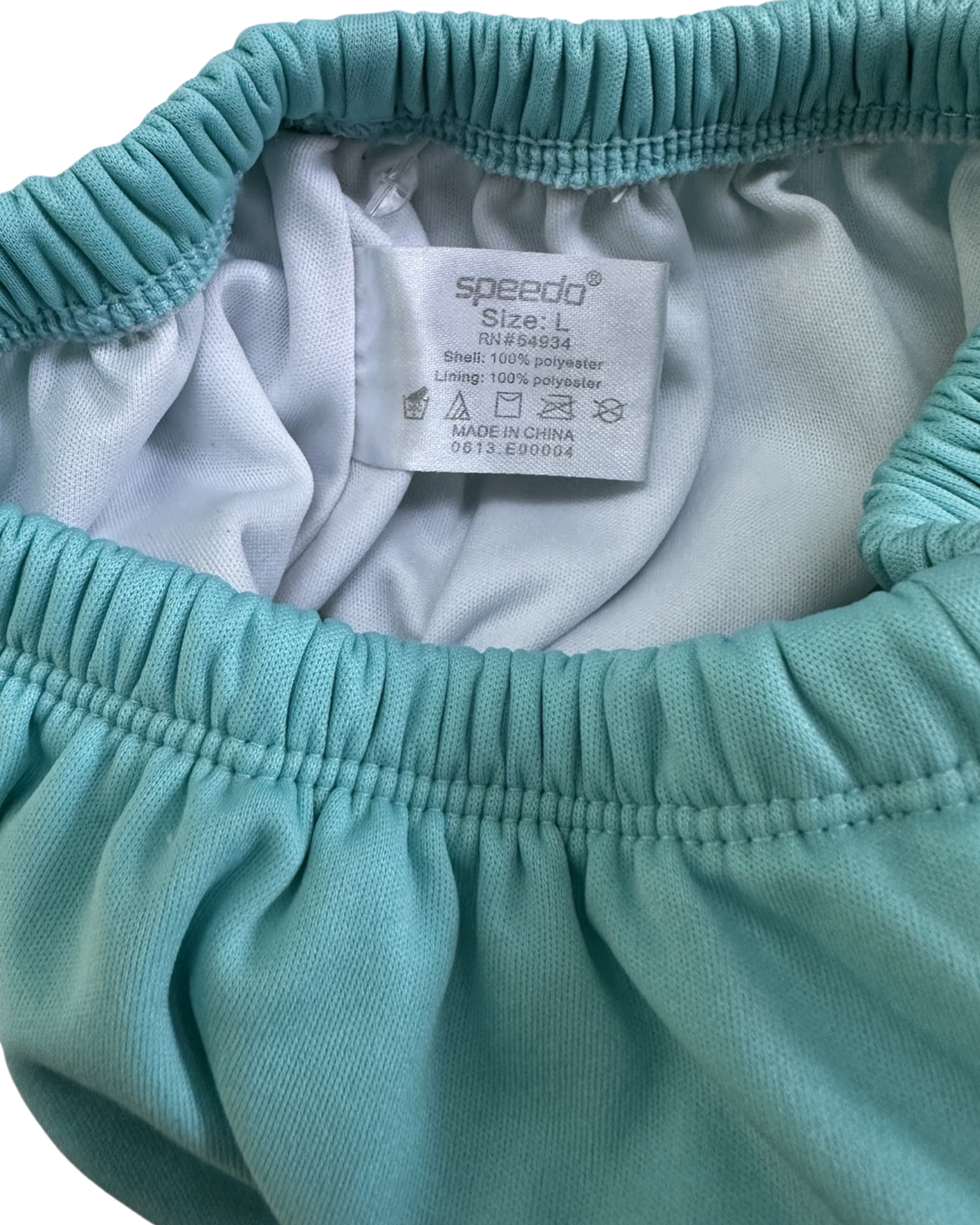 18M-24M Baby Boy / Girl Size L Teal / Aqua Blue Speedo Swim Diaper