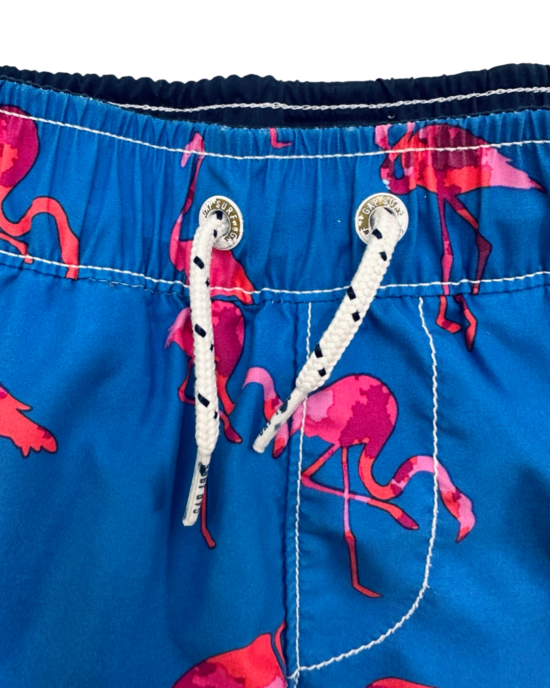 4T Toddler / 5T Toddler Boy Gap Kids Blue Flamingo Swim Shorts Trunks