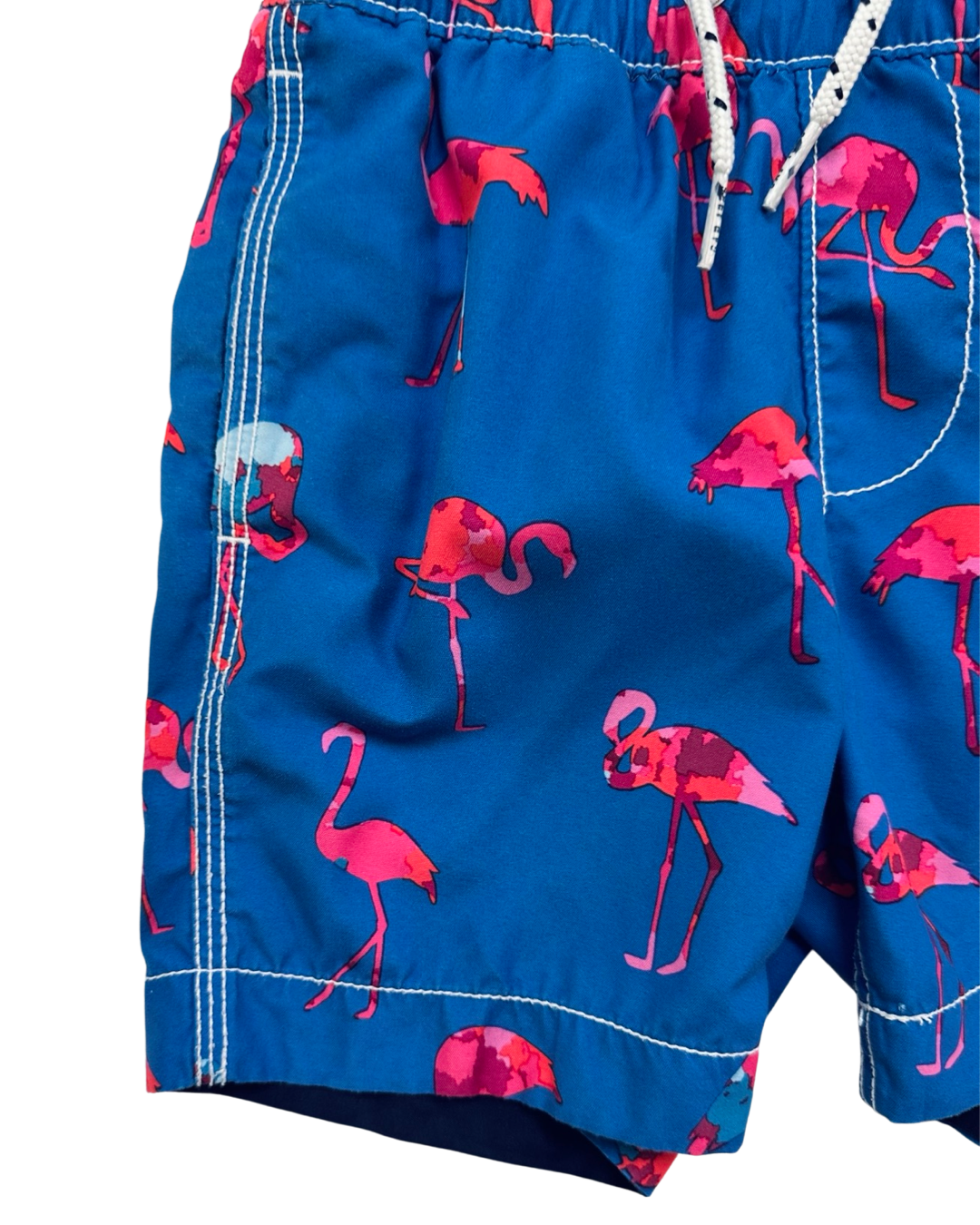 4T Toddler / 5T Toddler Boy Gap Kids Blue Flamingo Swim Shorts Trunks