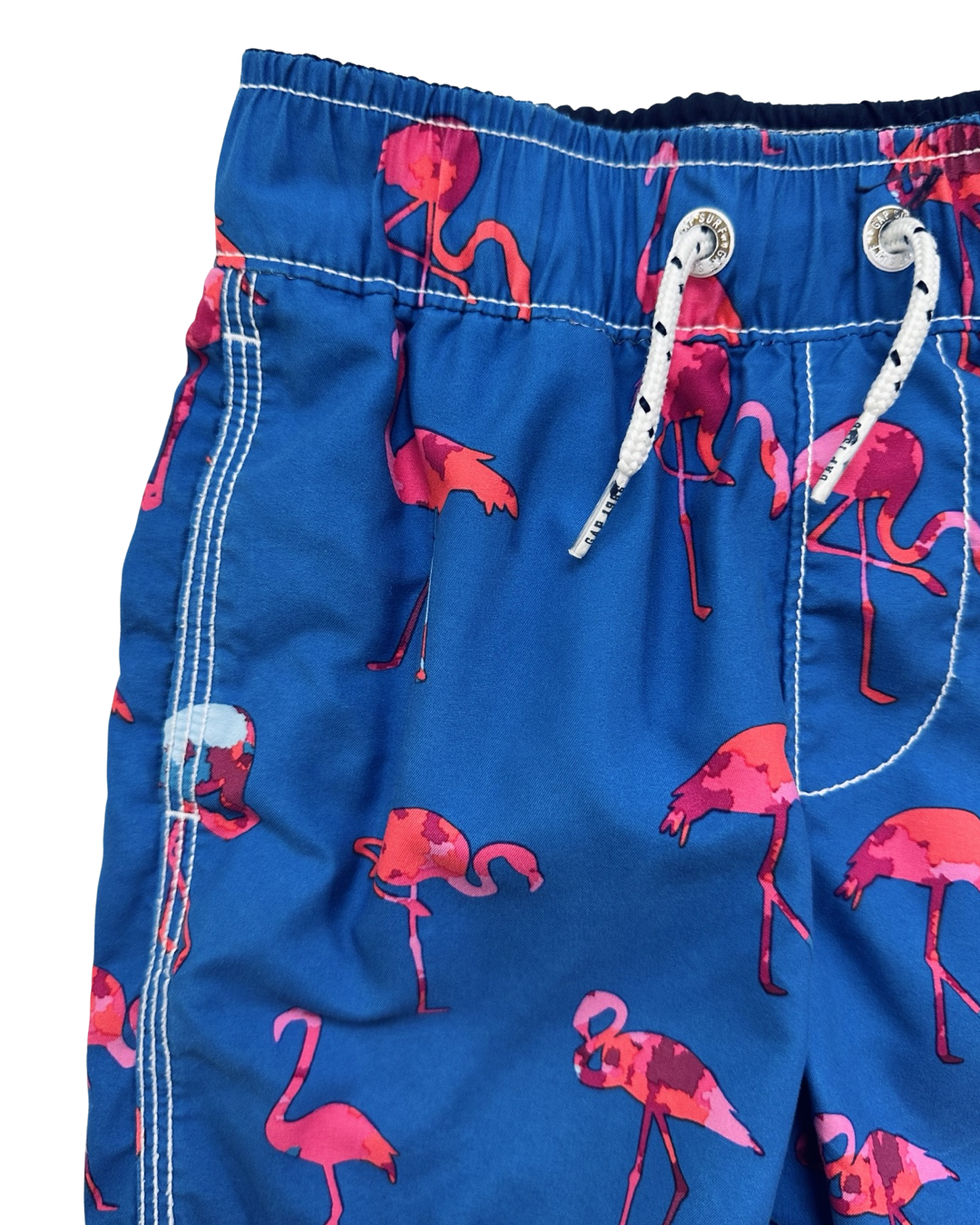 4T Toddler / 5T Toddler Boy Gap Kids Blue Flamingo Swim Shorts Trunks