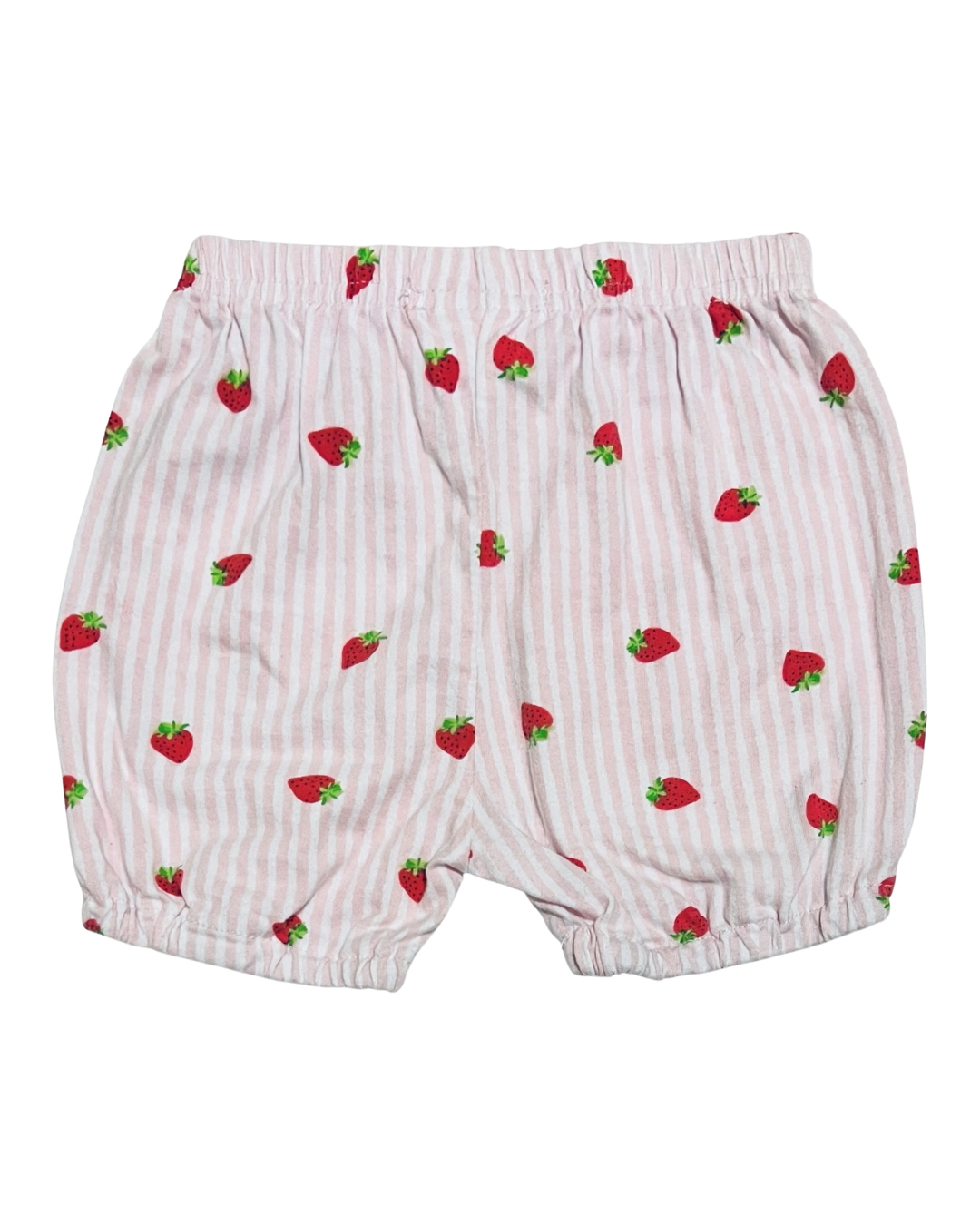 6-9M Baby Girl Pink Strawberry Isaac Mizrahi Bubble Shorts