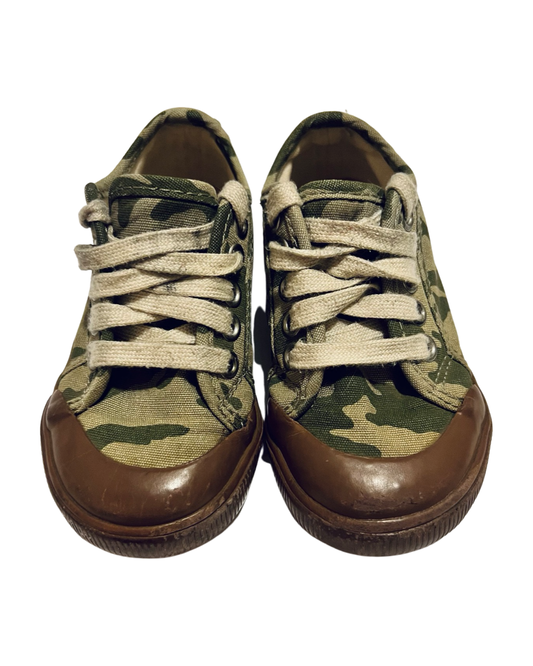 7C Toddler Boy Green Camo Gap Shoes