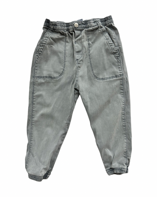 4T Toddler / 5T Toddler Boy Gray Zara Jogger Pants