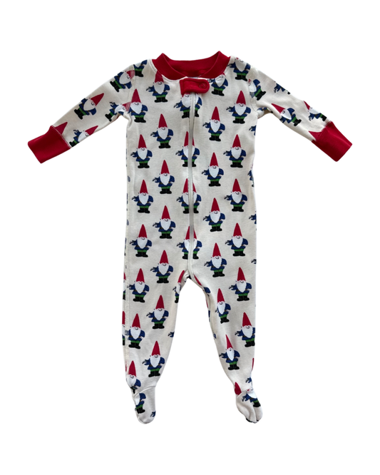 6-9M Baby Boy / Girl Hanna Andersson Gnome Sleeper PJs