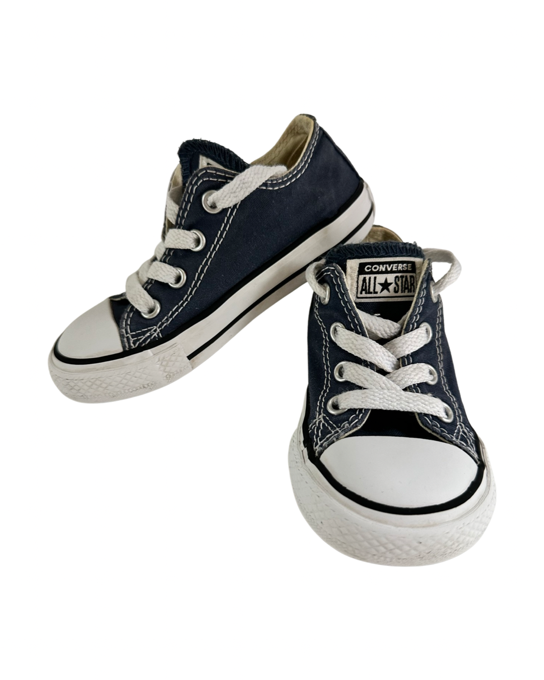 7C Toddler Boy / Girl Size Navy Converse All Star Chuck Taylor Shoes