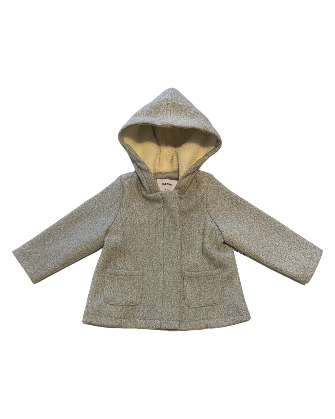 18M-24M Baby Girl Gray Old Navy Zip Up Winter Coat